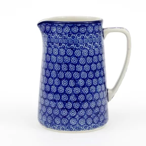 Dzbanek ceramiczny G46 1,3l <br> 2615X Kobaltowa koronka